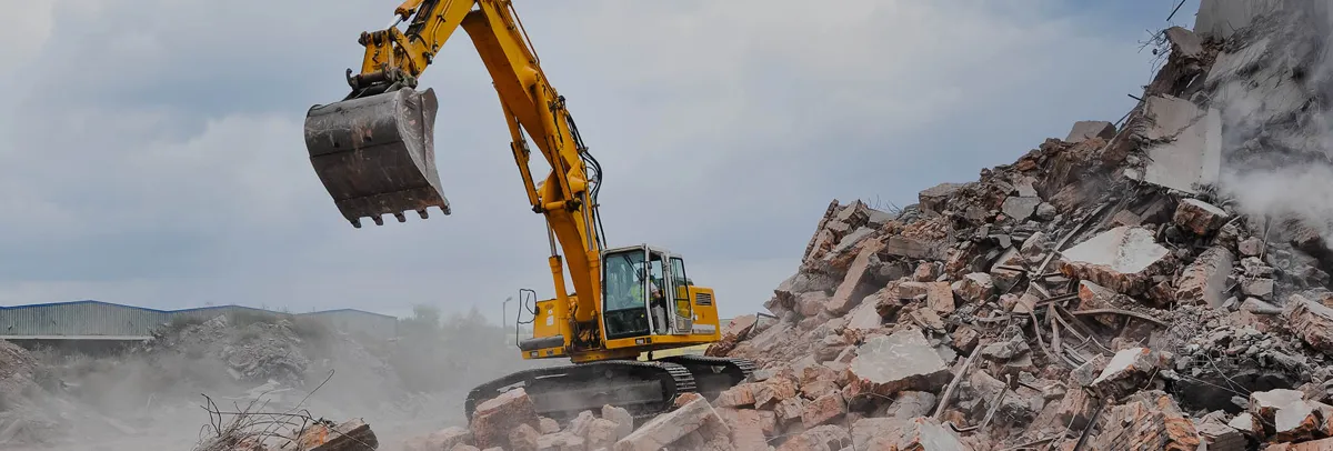 Viktig utrustning för rivningsarbetet